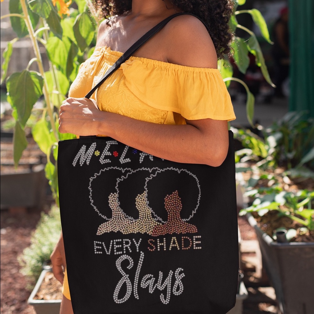 LARGE BLING TOTES